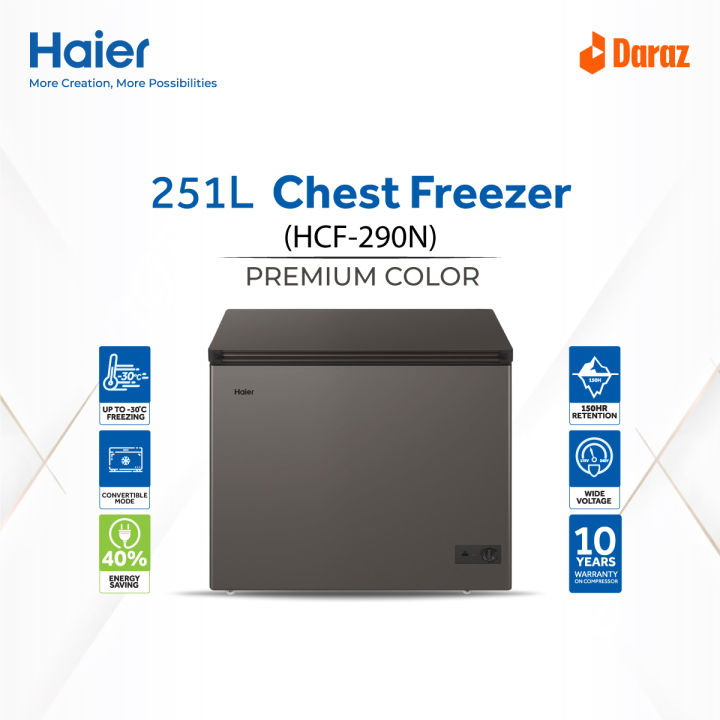 Haier Chest Freezer 251L (HCF-290N)