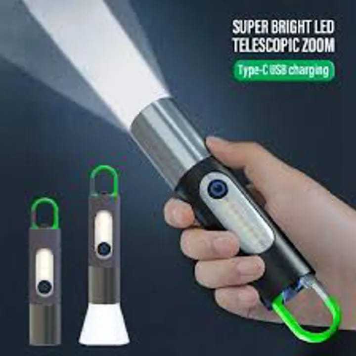 Digital Thunder X LED2835 Ultra-Bright Waterproof Rechargeable Zoomable Torch Light