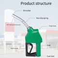 3/4Inch NPT Automatic Fuel Nozzle ,Auto Shut Off Fuel Nozzle 3/4Inch K for Gasoline, Biodiesel Up to B20, E15 Easy Install Easy to Use. 