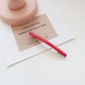 1pcs Long Macaron Thin Cute Candy Color Acrylic Hair Clips.