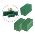 Floral Foam Block Portable Multifunction Flower Arrangement Bricks Practical Creative Square Green Home Office Festival Florist Ornament , 2 Pieces.