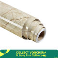 Marble Pattern Stickers 200x60CM Self Adhesive  Waterproof Kitchen Furniture Renovation Wallpaper - Sticker. 
