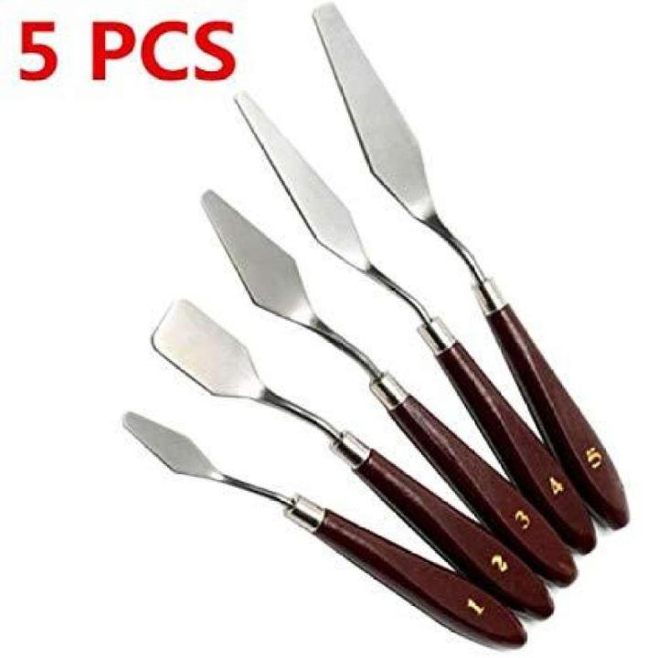 Painting%20Knife%20&%20Spatula%20Set-%205%20pcs%20Palette%20Knife%20Set%20for%20Mixing%20Paints,%20Thick%20Paint%20Applications%20and%20More%20-%20Image%204