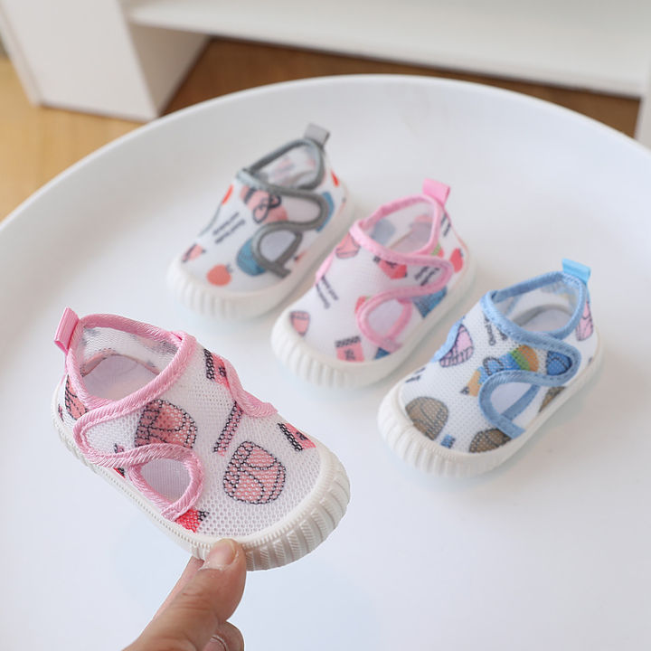 Baby spring summer children's soft soles, baby and 0-3 years old