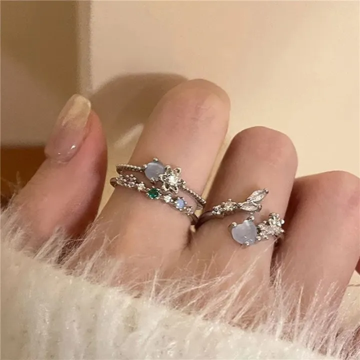 Fashion%20Y2K%20Zircon%20Blue%20Moonlight%20Stone%20Heart%20Rings%20Light%20Luxury%20Elegant%20Delicate%20Bow%20Knot%20Finger%20Ring%20Women%20Jewelry%20Gifts%20-%20Image%202