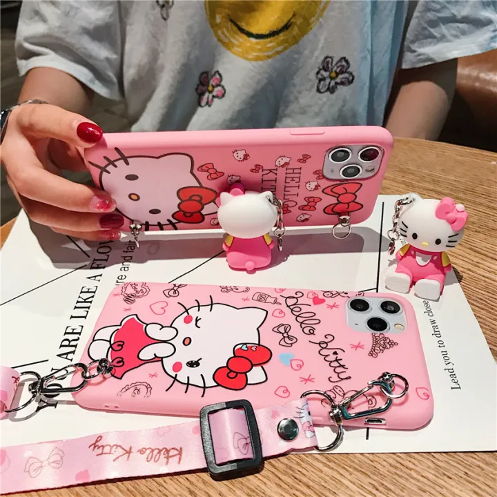 Cartoon%20Cute%20Hello%20Kitty%20Pink%20Case%20For%20OPPO%20A15s%20A15%20A54%20A9%20%20A5%20%20A7%20A5s%20A12%20A3s%20A12e%20A1K%20A53%20%20A32%20A33%20%20A92%20A52%20A31%20A37%20A93%20A39%20A57%20Reno4%20F%20Reno4%20%20Lite%20Realme%20C2%20with%20Doll%20Holder%20Stand%20Crossbody%20Bag%20Silicone%20Soft%20Cover%20Casing%20-%20Image%203