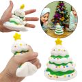 Kawaii Christmas Tre Popcorn Cake Squishy Donut Fruit Squishi Slow Rising Stress Relief Squeeze Toys For Baby Kids Charisma Gift.