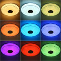 36W/60W 34CM Modern LED Music Ceiling Light RGB bluetooth Speaker Down Lamp APP+Remote Control. 
