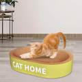Cat Scratcher Cardboard for Indoor Cats Playing Corrugated Scratching Board. 