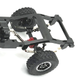 For MN 1/12 MN82 LC79 RC Car Spare Parts Chassis Frame Kit Black.