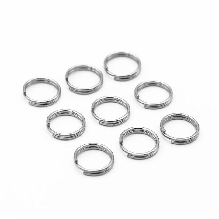 100pcs/lot%206/7/8/9/10/12/15/18/20%20304%20stainless%20steel%20Open%20Jump%20Rings%20Double%20Loops%20Split%20Rings%20Connectors%20For%20Jewelry%20Making%20-%20Image%202