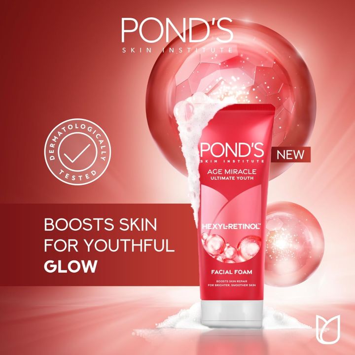 POND'S%20Age%20Miracle%20Ultimate%20Youth%20Facial%20Foam,%20with%20Hexyl%20Retinol,%20100g%20-%20Image%207