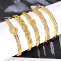ZEADear Fashion Jewelry Zircon Bracelet 18K Gold Plated Snake Geometry Twist Copper Bangle Punk Women Men Hand Jewellery Gift BruberryBe. 