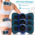 Electric Physical Therapy Tens Unit EMS Cervical Soothing Pain Body Patch Portable. 
