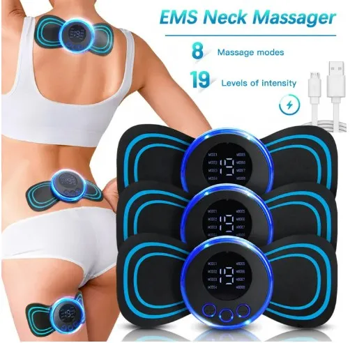 Electric%20Physical%20Therapy%20Tens%20Unit%20EMS%20Cervical%20Soothing%20Pain%20Body%20Patch%20Portable%20-%20Image%203