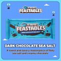 Feastables MrBeast Sea Salt Dark Chocolate Bar 60g Pack USA. 