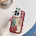 Jizetin for Samsung A13 4G Back Cover Bright Flower Bunch Square Camera Hole Shockproof Protection Soft Silicone Phone Case. 