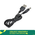 5v DC - USB A to Male 2.1mm Plug Power Cord.