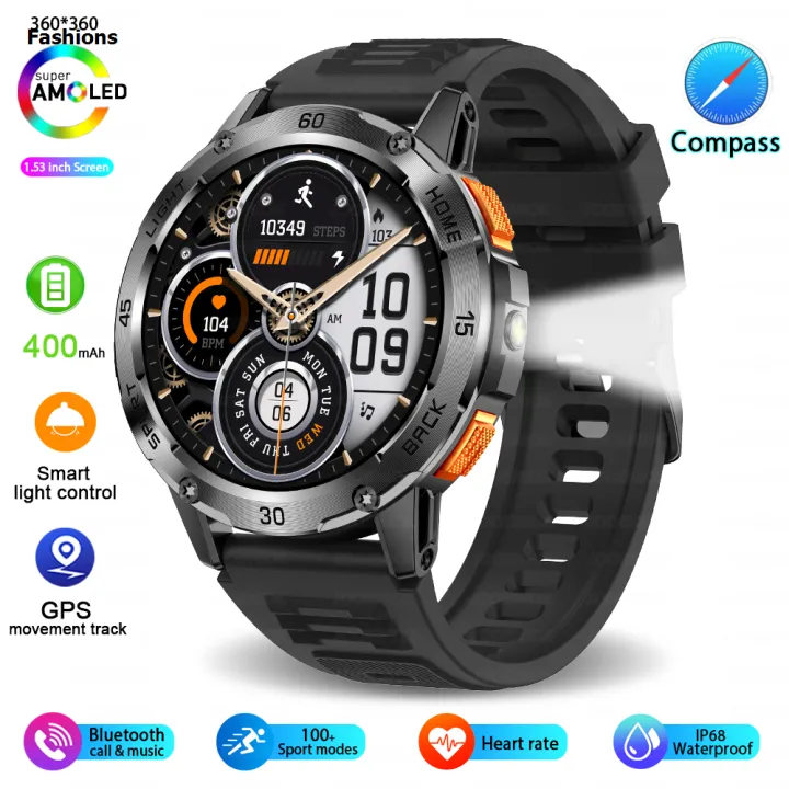 Fashions%205ATM%20LED%20Flashlight%20Smart%20Watch%20Men%20100+%20Sports%20Modes%20Health%20Monitor%20New%20style%20Man%20Watches%20Bluetooth%20Call%20Men%20Smartwatches%20For%20Android%20ios%20-%20Image%207