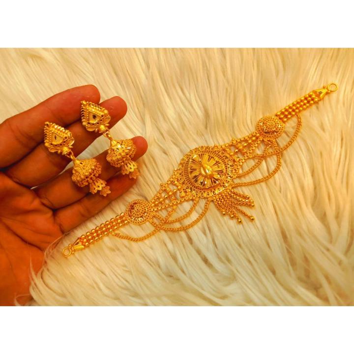 Wedding Cheek Gold Chik Design New Gold Chik Design Salankara