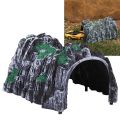 Plastic Rockery Tunnel Track Train Slot 1:87 Scale Model Toy Train Railway Cave Tunnels Sand Table Model Railway Accessories.