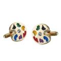 【Hengli jewelry story】WN new high quality classic and unique design of golden flowers Cufflinks fashion accessory French men Cufflinks. 