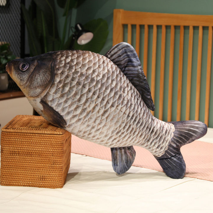 30cm%20Lifelike%20Simulation%20Fish%20Plush%20Toys%20Soft%20Stuffed%20Animal%20Silver%20Carp%20Bream%20Pillow%20for%20Pet%20Dog%20Creative%20Toys%20Kids%20Girls%20Gift%20-%20Image%207