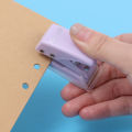 1PC Simple Mini Single Paper Puncher Portable Office Binding Supplies Journal Scrapbook Hole Punch Stationery. 