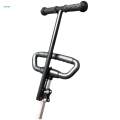 Handlebars Extender Stainless Steel for Pushchair Carriage 25mm Clamp Mouth. 
