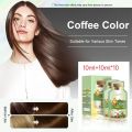 Hair Dye Shampoo Natural Plant Bubble Hair Dye Long-lasting Hair Color Plant-based Foam Hair Coloring Shampoo Covers Gray Hair. 