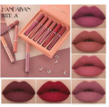 HANDAIYAN 6 Colors Long Lasting Velvet Lips Tint Liquid Lipsticks Waterproof Non-Stick Cup Lipgloss Gift Set (A). 