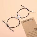 Butterfly Best Friend Friendship Bracelet for 2 Girls Gold Silver Color BFF Matching Butterfly Long Distance Bracelet Gift V1X0. 