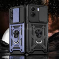 For Redmi 13C case Armor Ring Case Cover Adsorb Car Holder Shockproof Camera Protection For Xiaomi Redmi 13C Back cover Phone cases. 