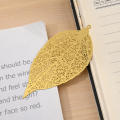 Classical Exquisite Mini Metal Art Pattern Bookmark Children's Gifts Office Stationery Leaf Bookmarks Creative. 