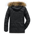Deepsence Men's Winter Fleece Warm Hooded Parka Jacket Jacket Men's Fall Coat Thicken Windproof Pocket Parka Men. 