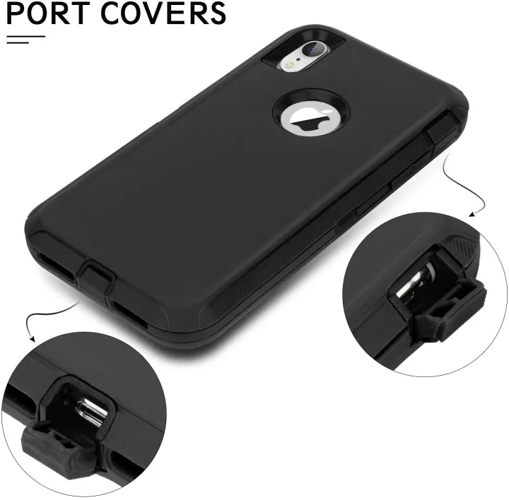 iPhone%20XR%20Case,%20iPhone%20Xs%20Max%20Case,%20iPhone%20Xs%20Case,Heavy%20Duty%20Defender%20Shockproof%20Hard%20PC%20Bumper+Soft%20TPU%20Back%20Cover%20Full%20Body%20Protective%20Phone%20Case%20for%20iPhone%20XR/%20Xs%20Max/X/Xs%20-%20Image%205
