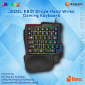 Jedel K601 Single Hand RGB Gaming Keyboard.