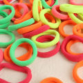 50/100/200Pcs Elastic Hair Bands Colorful Nylon Small Headband For Children Ponytail Holder Scrunchie Kids Hair Accessories.