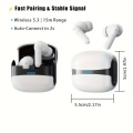TIMACK® U39- TRUE wirless headset—— New Wireless Earphones Bluetooth Earbuds TWS 5.4 Stereo Headsets Hifi Headphones HD Microphone For Iphone And Android.