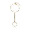 Cross-border personality Internet celebrity wind rice beads mixed and matched pearl finger bracelet creative fashion women's adjustable bracelet wholesale. 