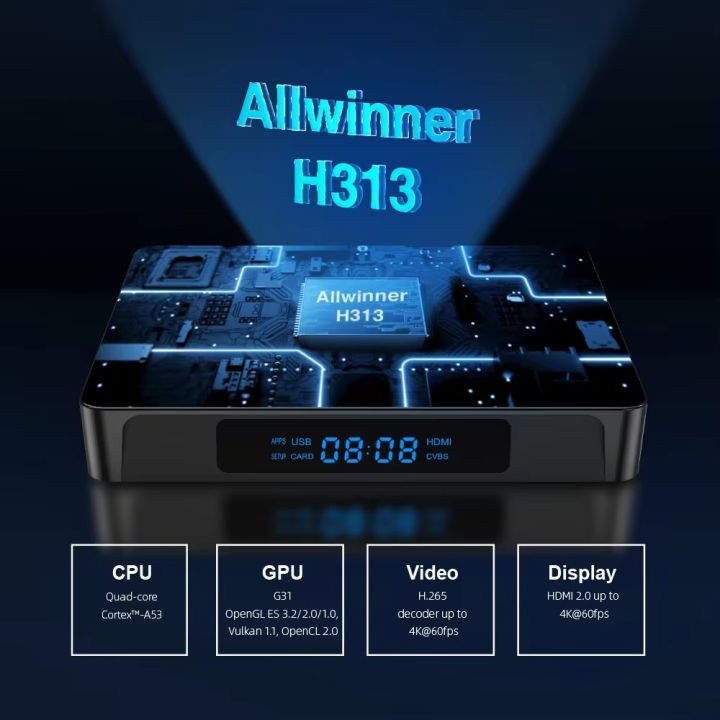 X96Q%20PRO%20Android%2011%204K%20Smart%20TV%20Box%20Wifi%20Allwinner%20H313%20Quad%20Core%202GB%2016GB%20TV%20Box%20Streaming%20Media%20Player%20Android%20TV%20-%20Image%205