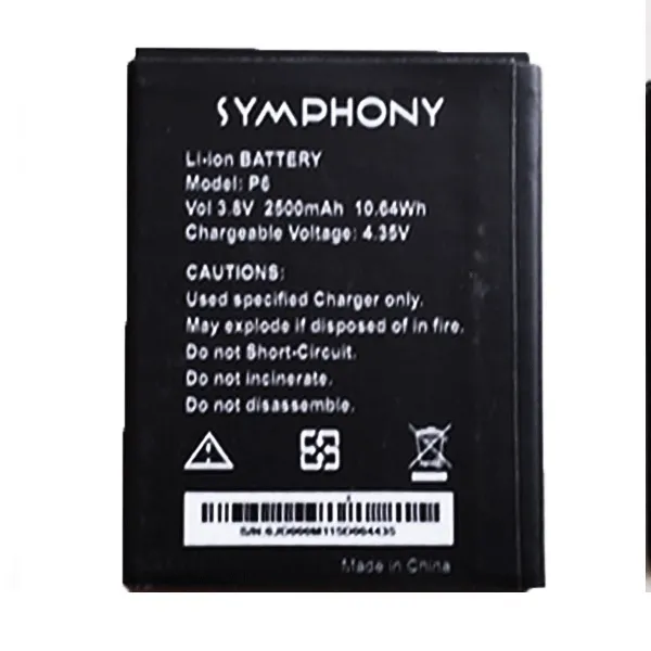 Symphony%20P6%20Mobile%20Battery%202500%20mAh%20-%20Image%202
