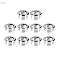 10 Pieces Sink Overflow Basin Sink Overflow Cap for Bathroom Kitchen Wash Basin.