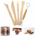 Clay pottery tools 5 piece 1 set pek. 
