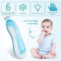Safe Electric Baby Nail Trimmer - 6-in-1 Newborn Manicure Set & Infant Nail File Kit with LED Light & Whisper Quiet Motor | Professional Baby Grooming Care Set for Fingernails & Toenails High Quality Portable Battery Operated Nail Cutter for Kids & Adults. 