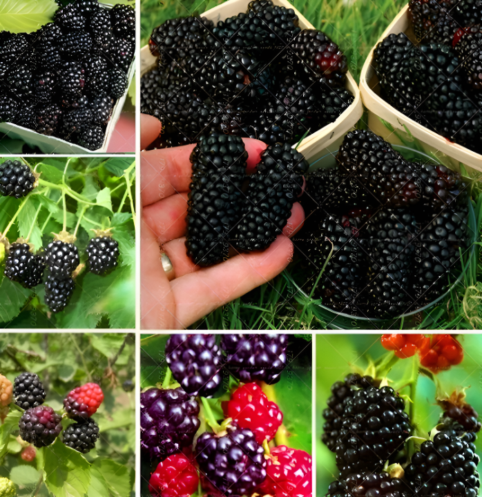 blackberry and blackberries fruit tree mulberry fruit bonsai healthy nutrition-10Pcs seeds