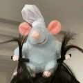 【Buy 1 Free 1】Ratatouille Hairband New Cartoon Plush Doll Headband French Wide-brimmed Hairpin Headdress Creativity Girl Gift. 