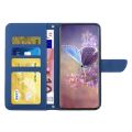 For Xiaomi Poco M5 4G/5G/M4 5G HT03 Skin Feel Butterfly Embossed Flip Leather Phone Case. 