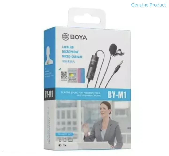 High-Performance%20Boya%20BY-M1%20Microphone%20Boya%20Professional%20Microphone%20Black%20For%20Mobile%20and%20DSLR%20Sleek%20Usage%20Lindaa%20-%20Image%202