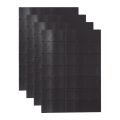 60 self-adhesive magnetic blocks (each 20x20x0.5mm) - 2#. 